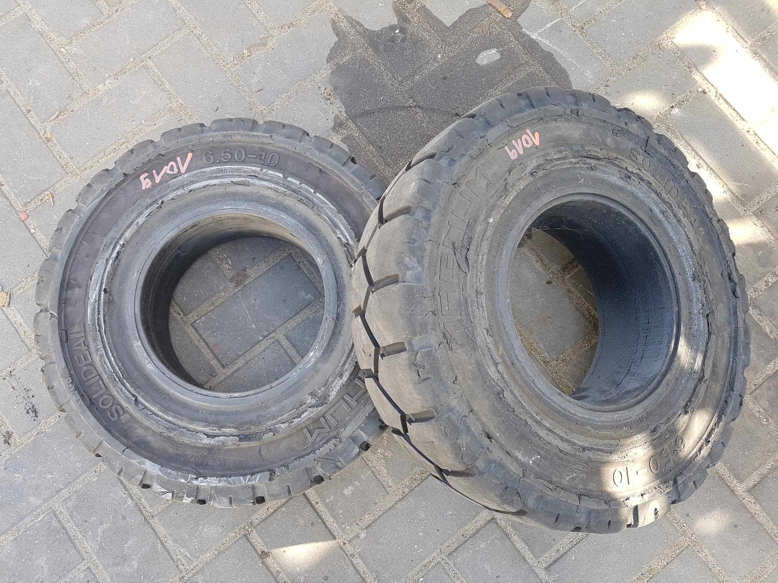 SOLIDEAL ВИЛОЧНИЙ НАВАНТАЖУВАЧ ШИНИ 6.50-10 2 ШТ