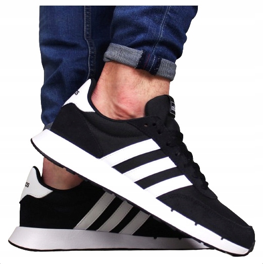 Adidas buty męskie sportowe rozm 43 1/3 czarne Run 60s 2.0 sneakersy lekkie