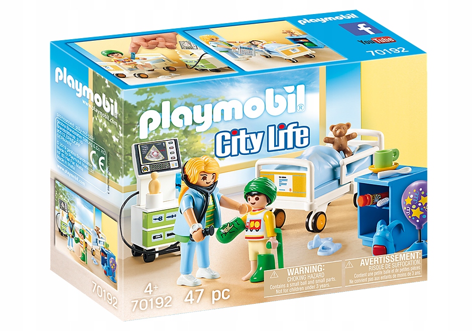 

Playmobil City 70192 Szpitalny Pokój Dziecięcy
