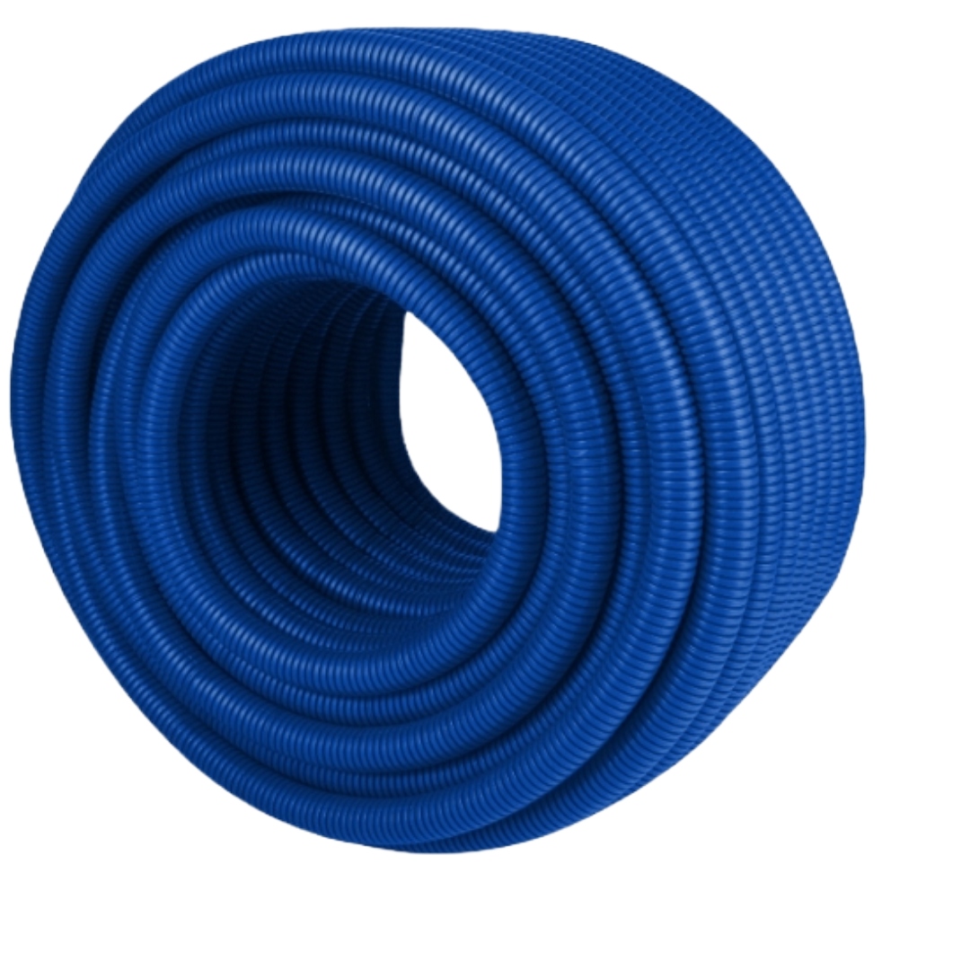 PESZEL RURA KARBOWANA OSŁONOWA RURY KABLI NIEBIESKA 28/23 50m KŁĄB DIAMOND