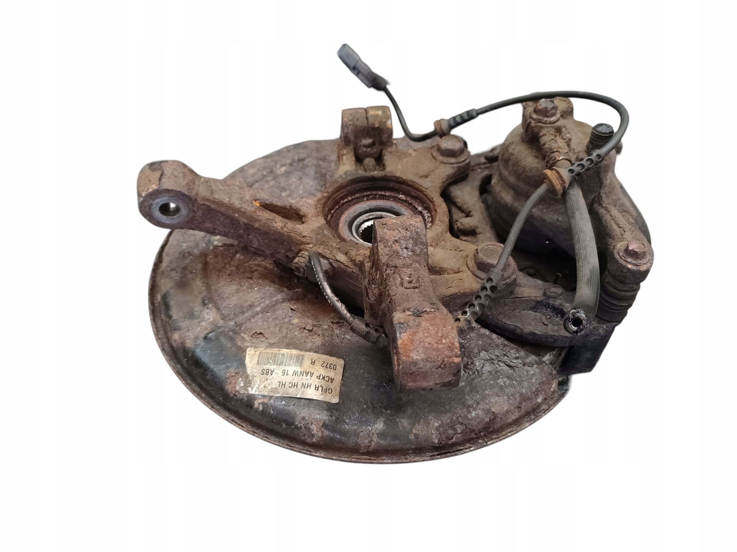 swing of the pivot right front disc caliper OPEL MOKKA A X