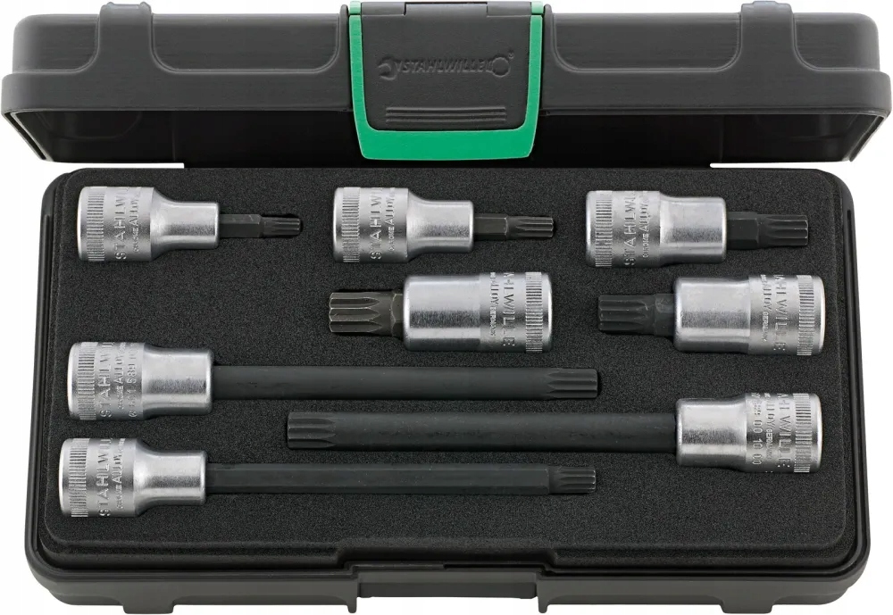 Sada náradia 1/2" typu Xzn v Abs kufríku, 8-dielna. Stahlwille [96033606]