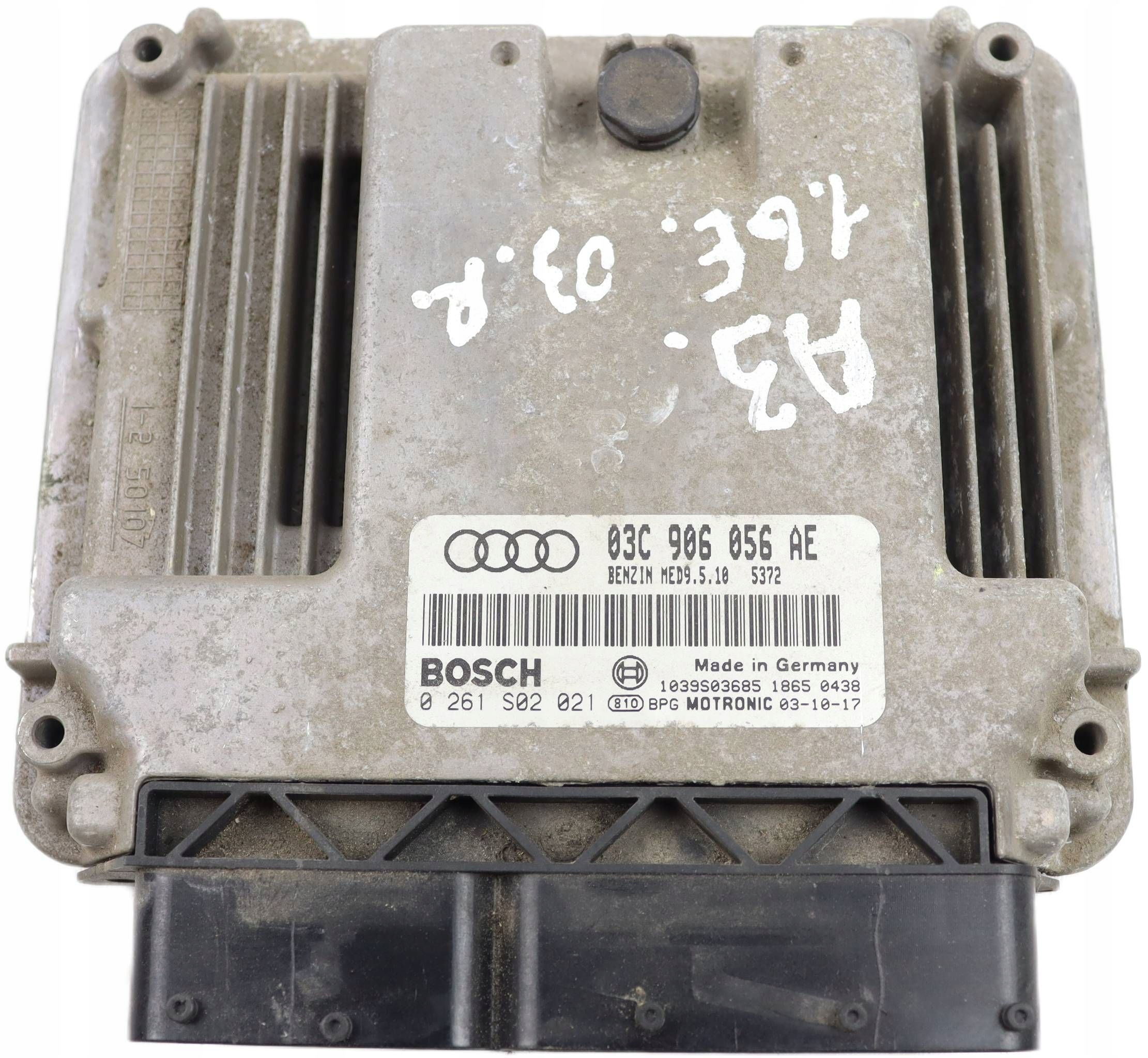 AUDI A3 8P computer control unit of the engine 1.6 FSI 03C906056AE