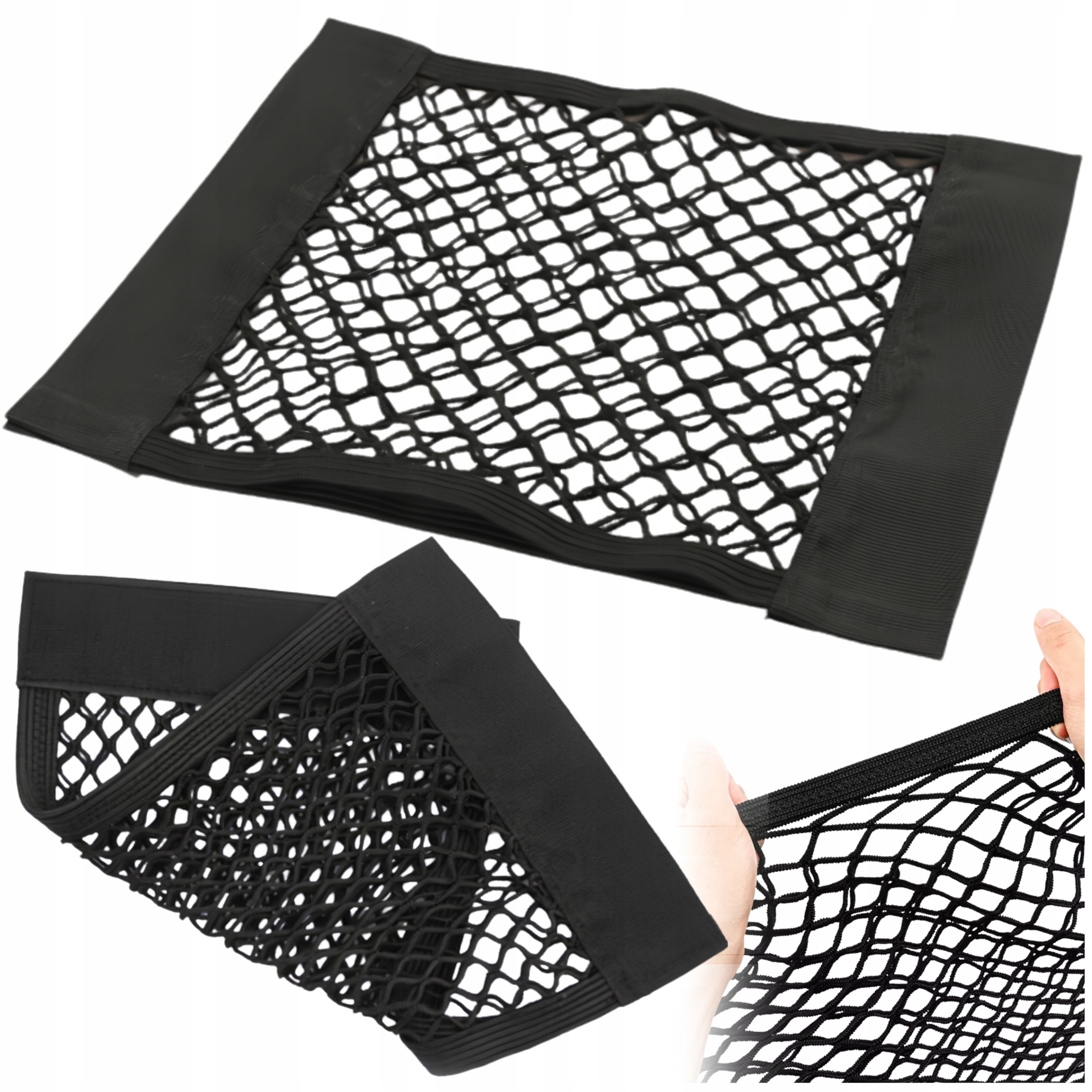 Kieszeń Do Bagażnika Organizer Samochodowy Siatka Samochodu 24x34 Rzep