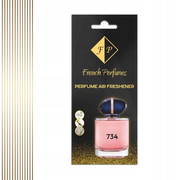 Perfumeryjna Zawieszka Samochodowa Zapach Nr 734