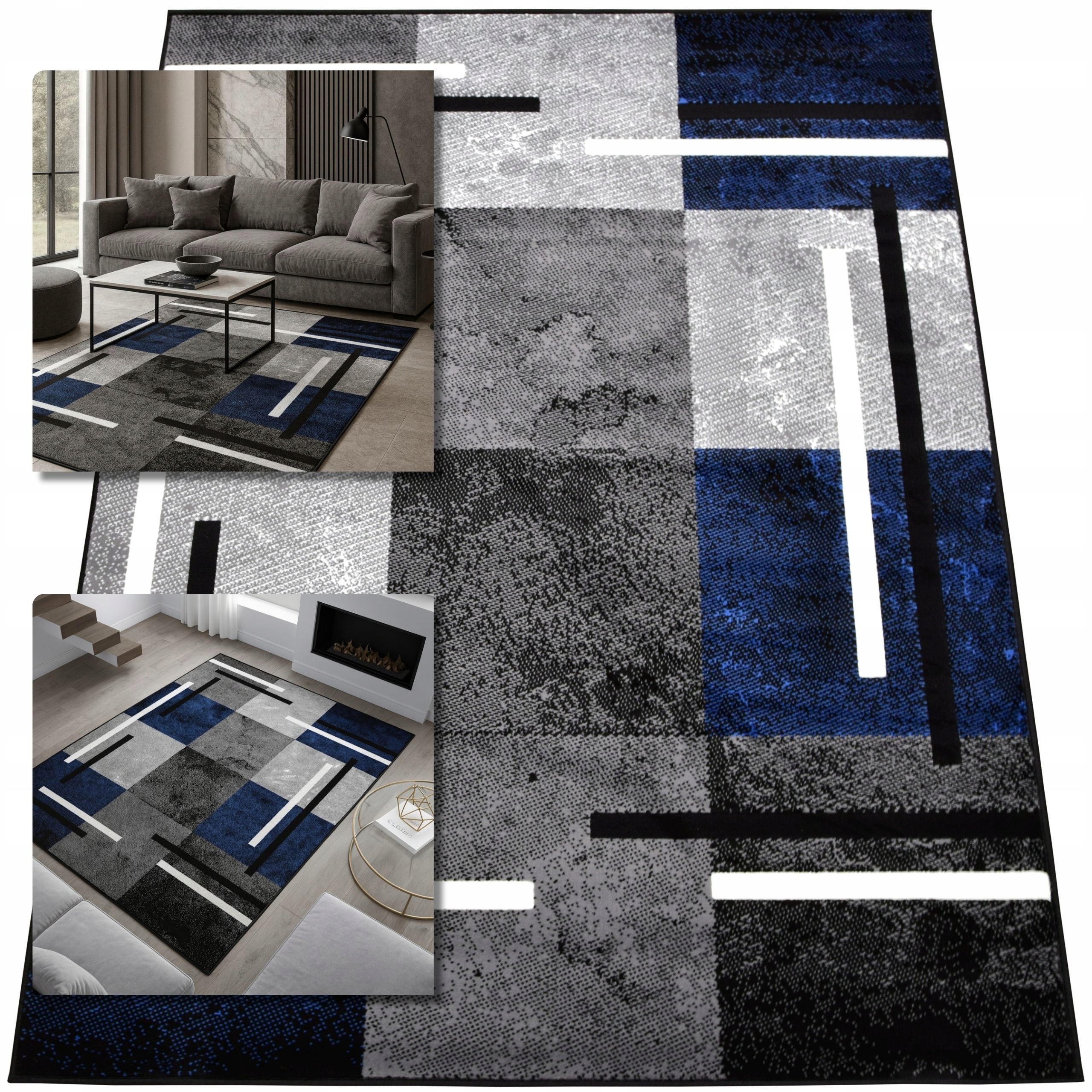 Dywan 80x150 Venezia Szary Dywany Do Salonu Dywanik Sypialni Belgijski