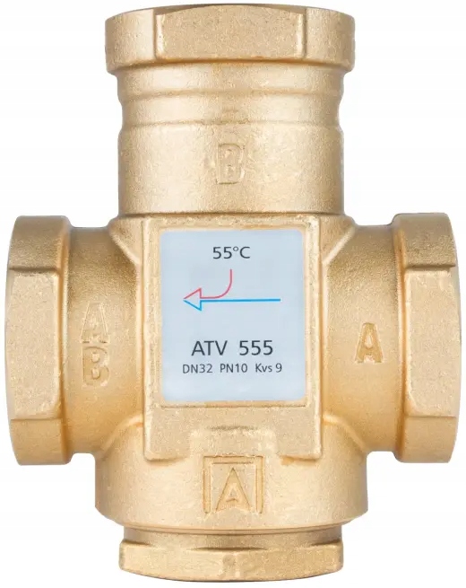 ZAWÓR TEMPERATUROWY ATV 555 DN32 5/4" 55°C AFRISO Kod producenta 1655510