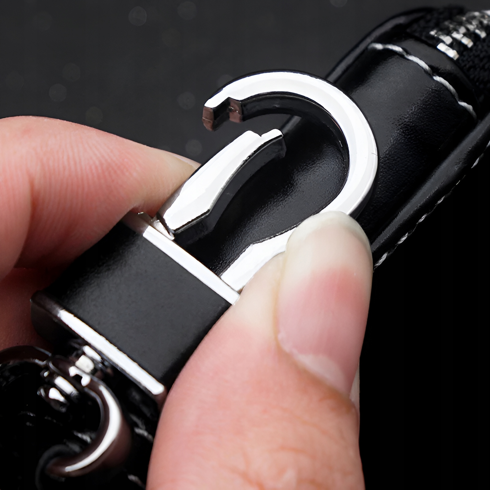 EKOSKÓRA ETUI SASZETKA POKROWIEC NA KLUCZE KLUCZYK SAMOCHODOWY HYUNDAI LOGO EAN (GTIN) 6901797474231