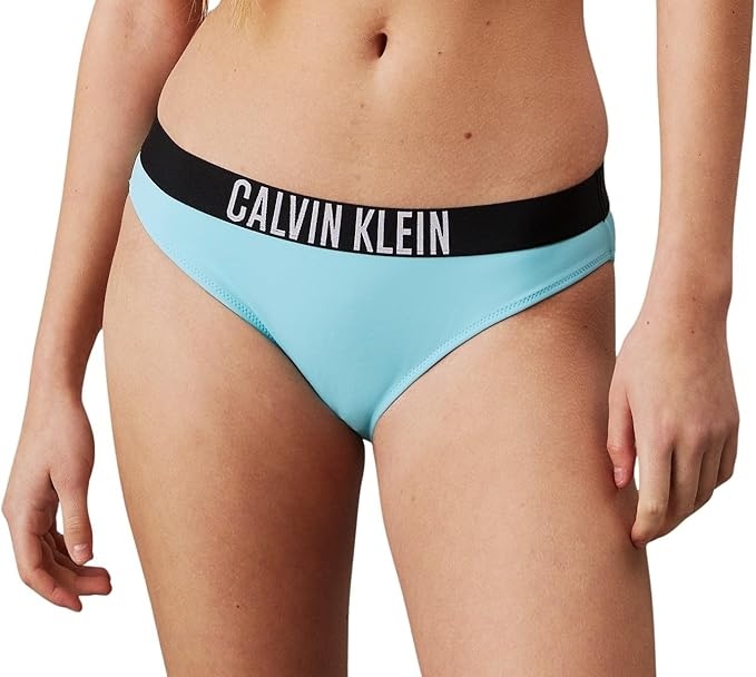 Calvin Klein Spodní Díl Od Bikin Dámské Modré Kalhotky 3XL Jmd