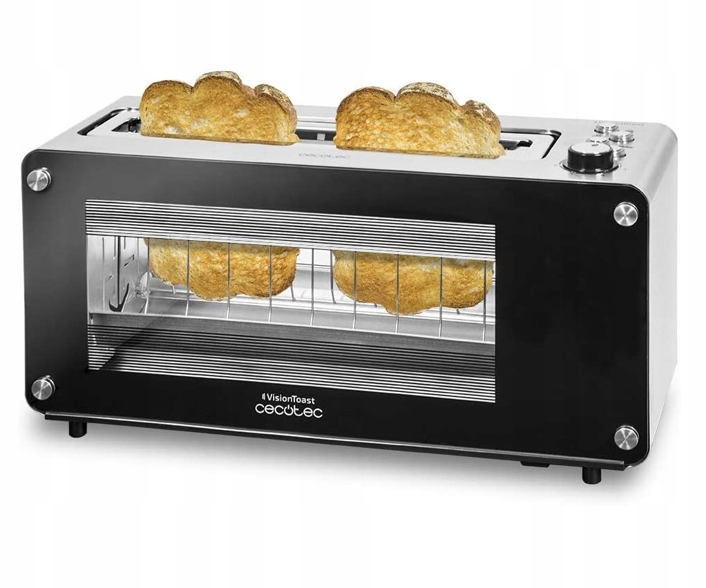 Toster Szklany Automat Cecotec VisionToast Prezent