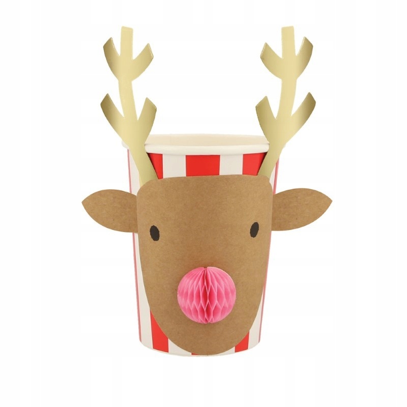 Meri Meri - Kubeczki papierowe 8szt. - Christmas Marka Meri Meri