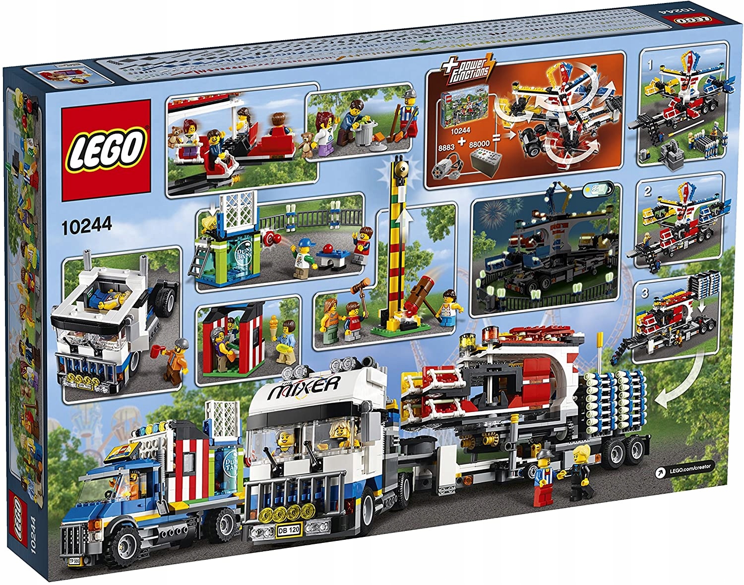 LEGO CREATOR EXPERT 10244 Karuzela Marka LEGO