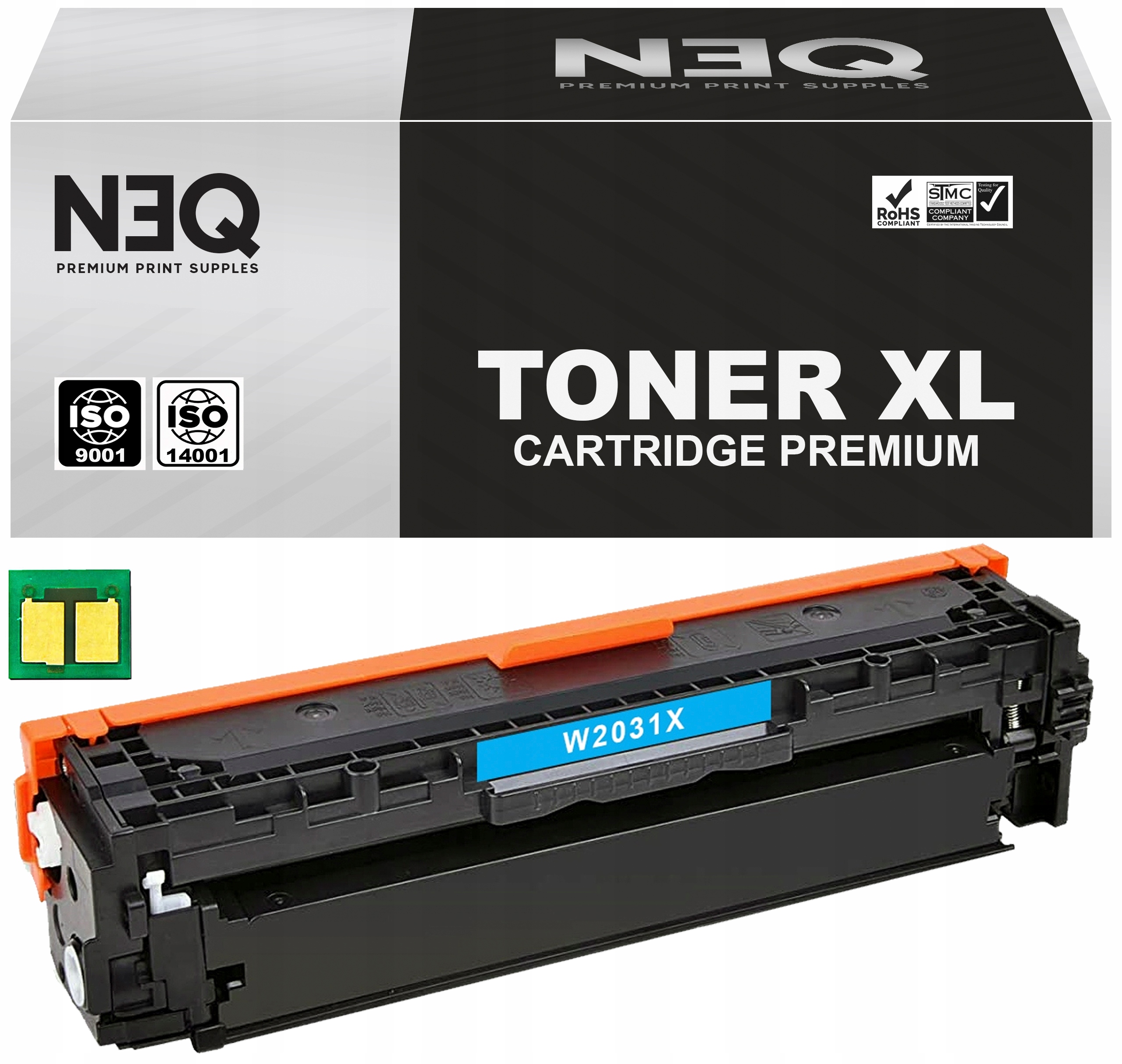 Toner Chip do Hp Color LaserJet Pro M479fdw M479dw M454dn M454dw 415X W2031