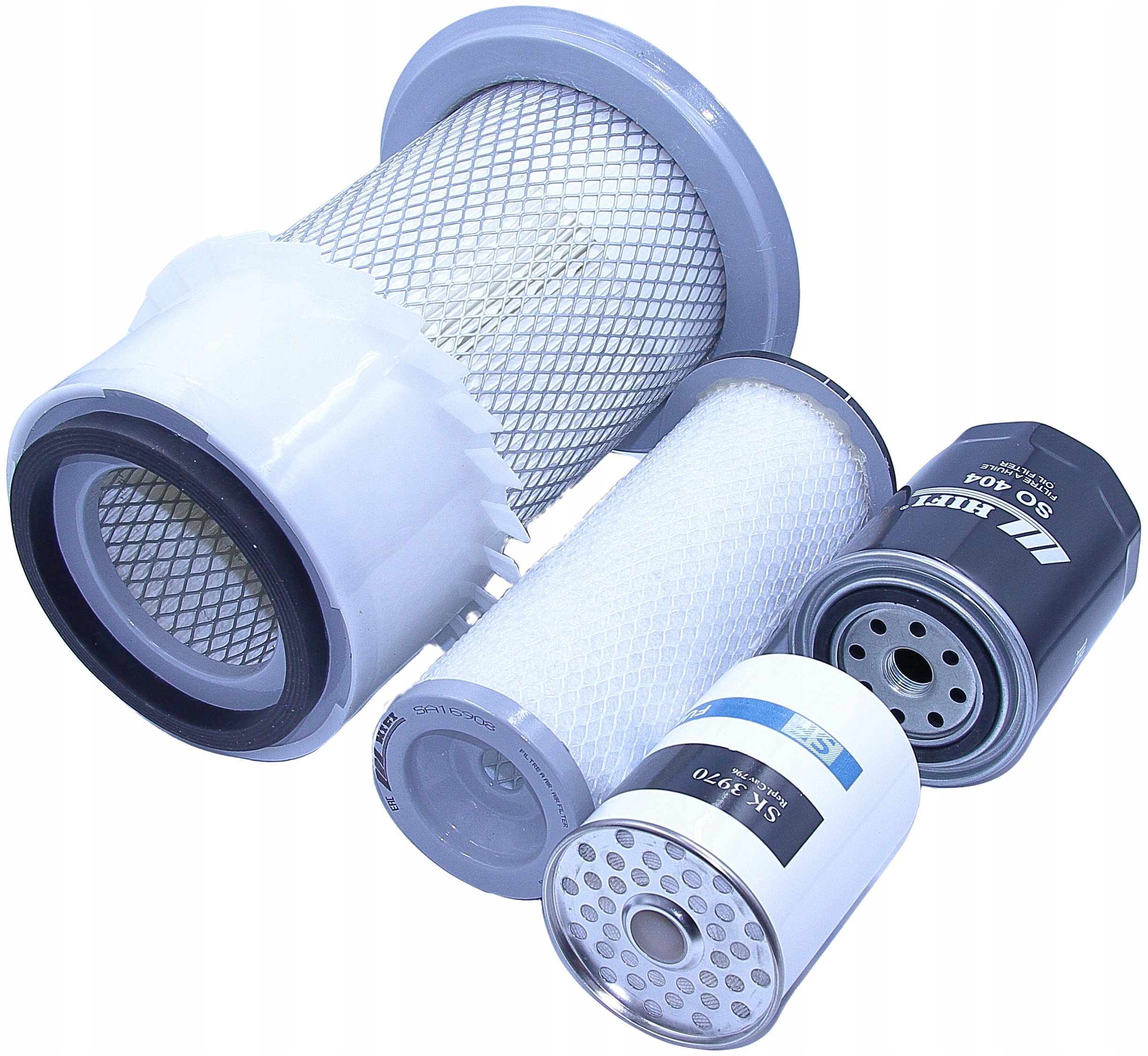 Filtry Massey Ferguson MF60 Hx Serie T – vzduch, olej, palivo