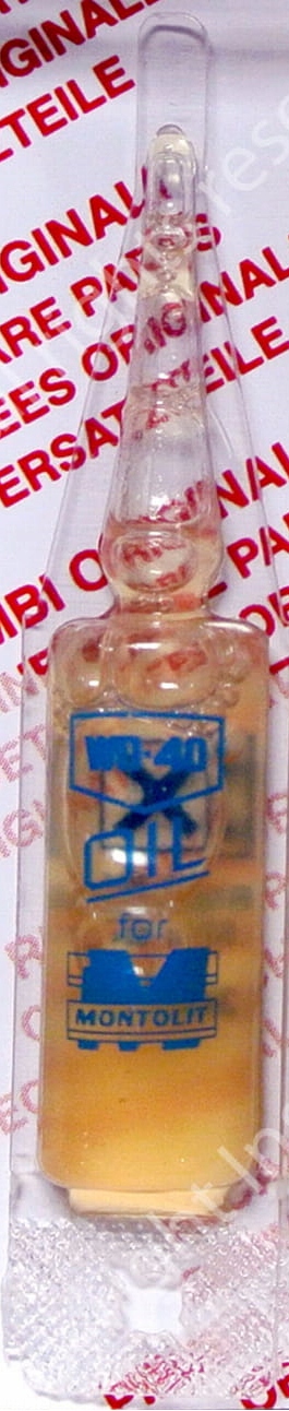 Fiolka z olejem do maszyny MONTOLIT ART. 515-5