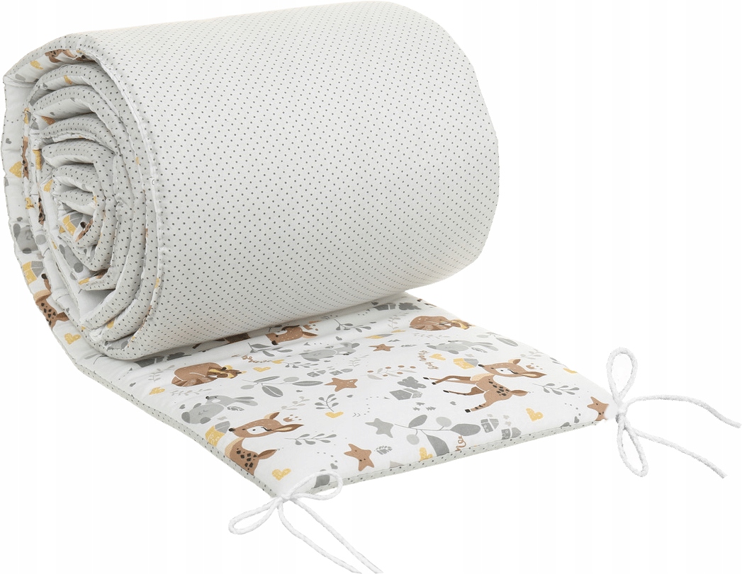 OCHRANIACZ DO ŁÓŻECZKA DWUSTRONNY NA SZCZEBELKI 180x30cm BABYMAM Marka Babymam