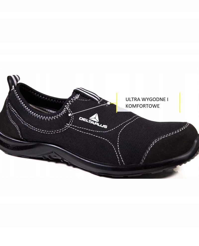 Buty robocze ochronne podnosek oddychające MIAMI Rozmiar obuwia 40