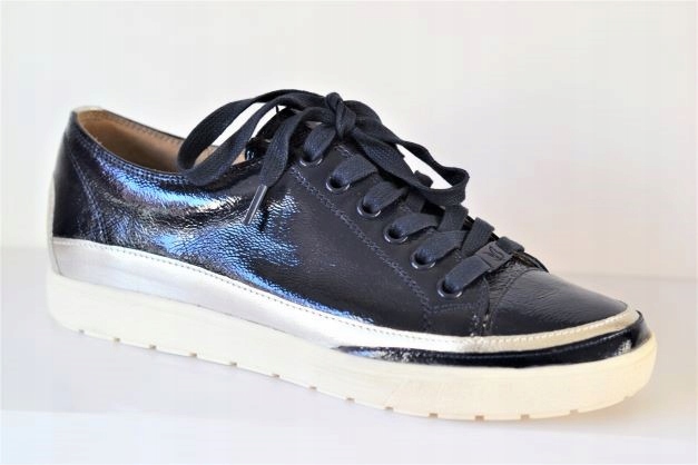 Caprice 23654-28 Kožené Tenisky Námořnická Modrá VEL.36