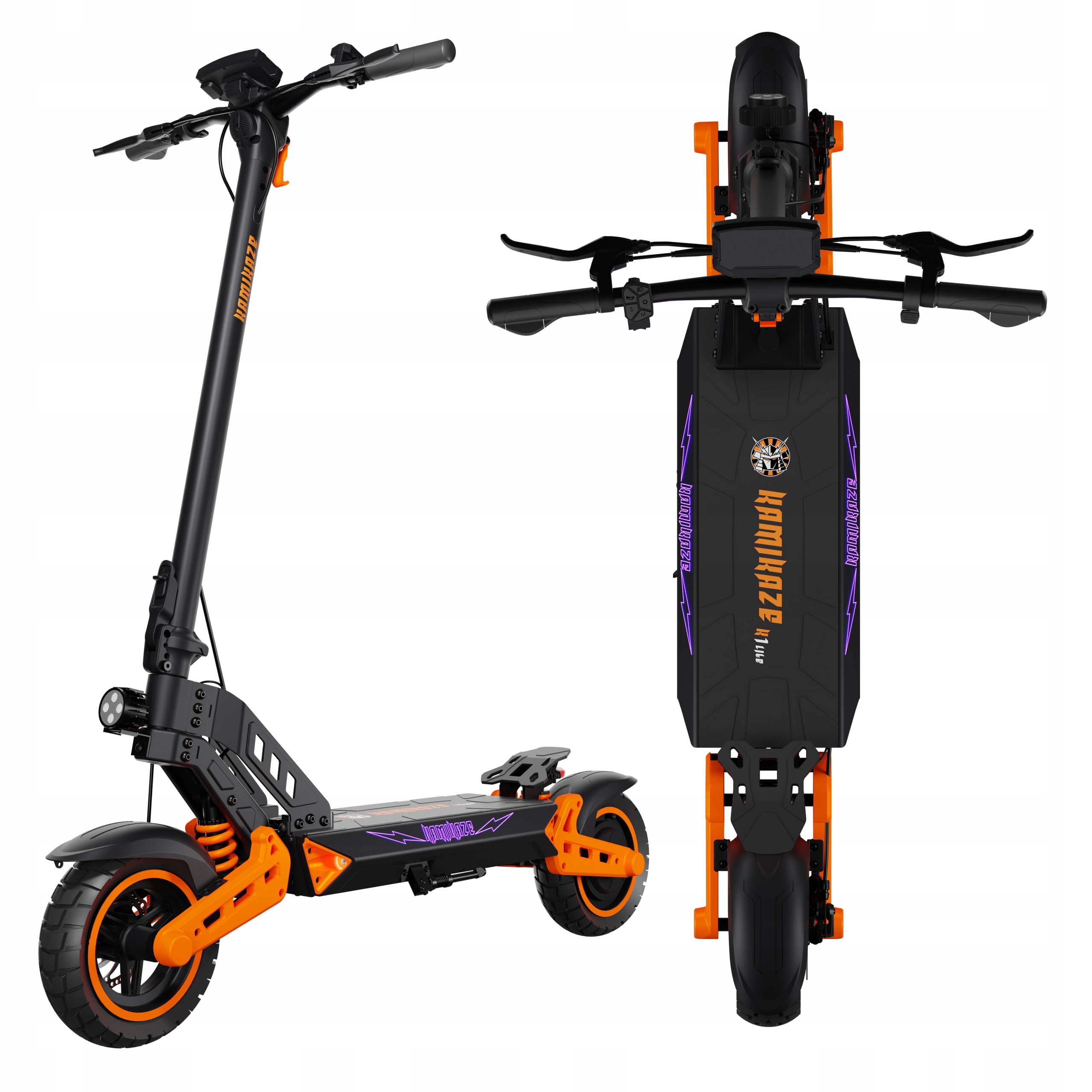 2025 Hulajnoga elektryczna Kamikaze K1 lite 800W 13,5Ah 48V 60km