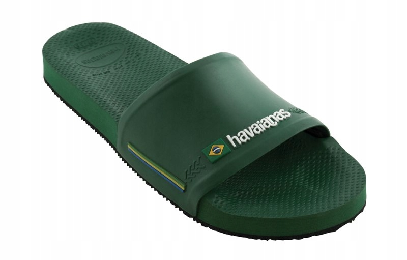 

Havaianas Slide Brasil 41/42 zielone męskie klapki