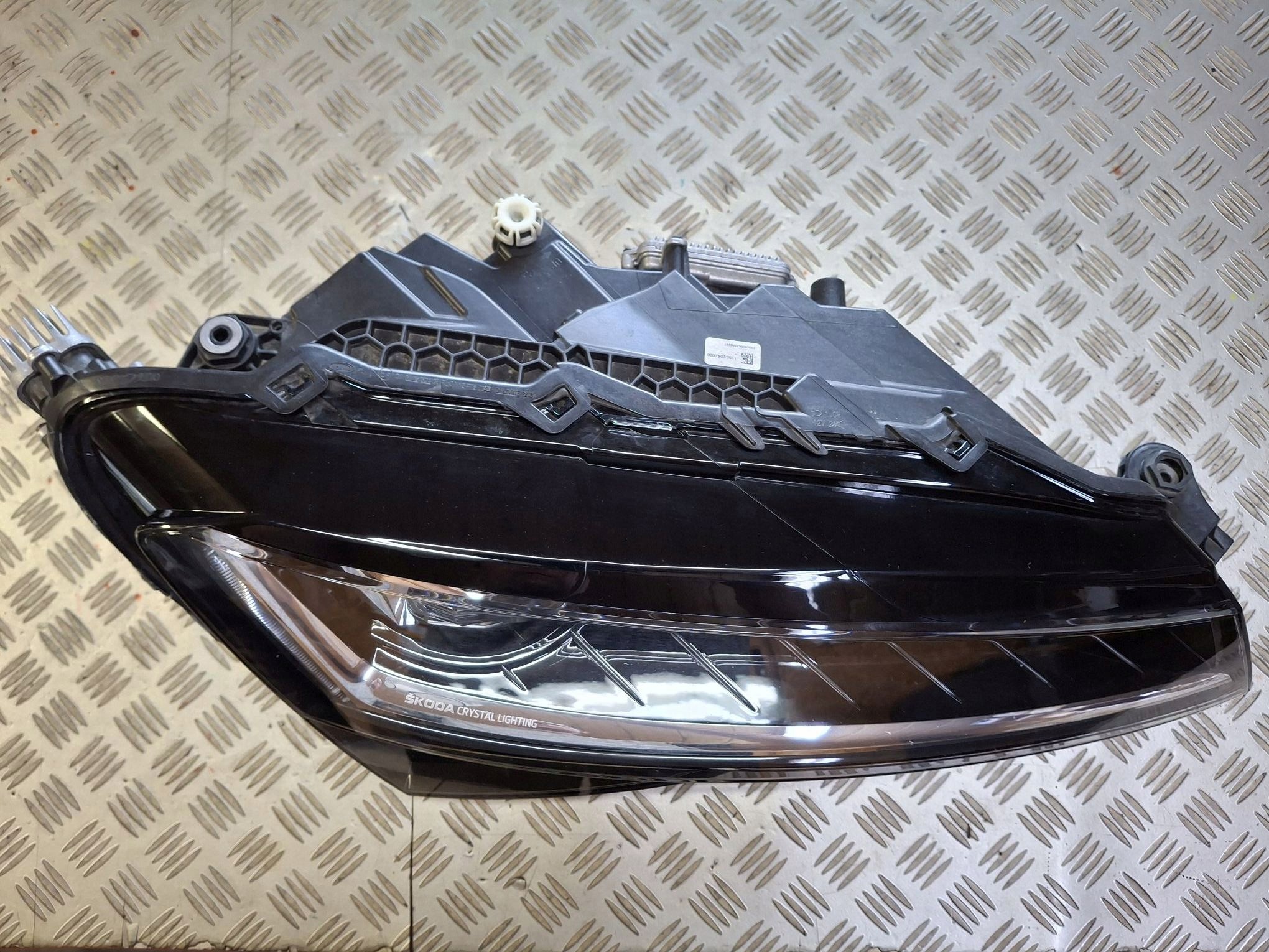 light right front SKODA SUPERB III LIFT FULL LED CRYSTAL 2019R->