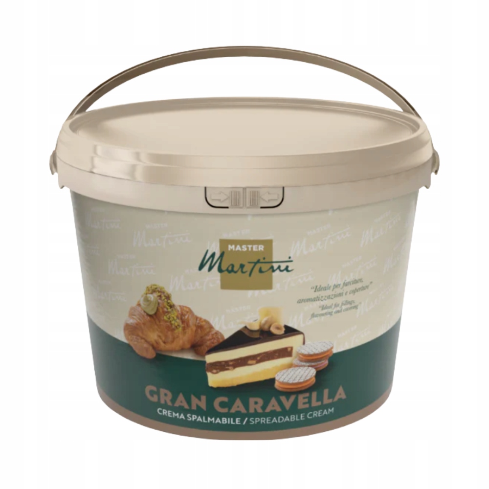 Levně Martini Pistáciový krém Caravella Crunch 5 kg
