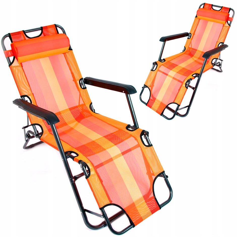 LEŻAK ROZKŁADANY KRZESŁO LEŻAKI MEBLE OGRODOWE ECO