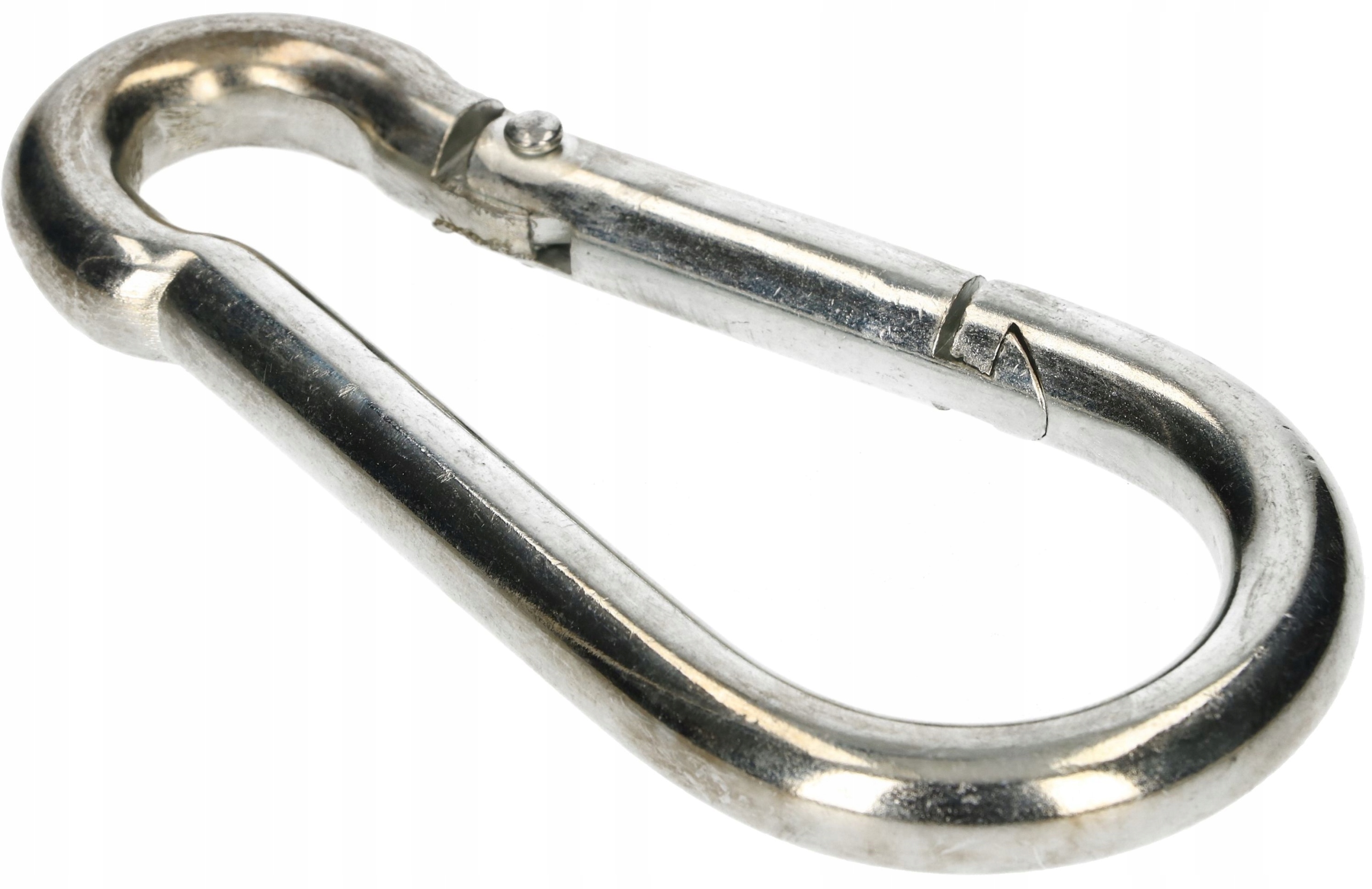 KARABIŃCZYK STRAŻACKI 10 SZT KARABINEK HAK LIN 120 Grubość 10.5 mm