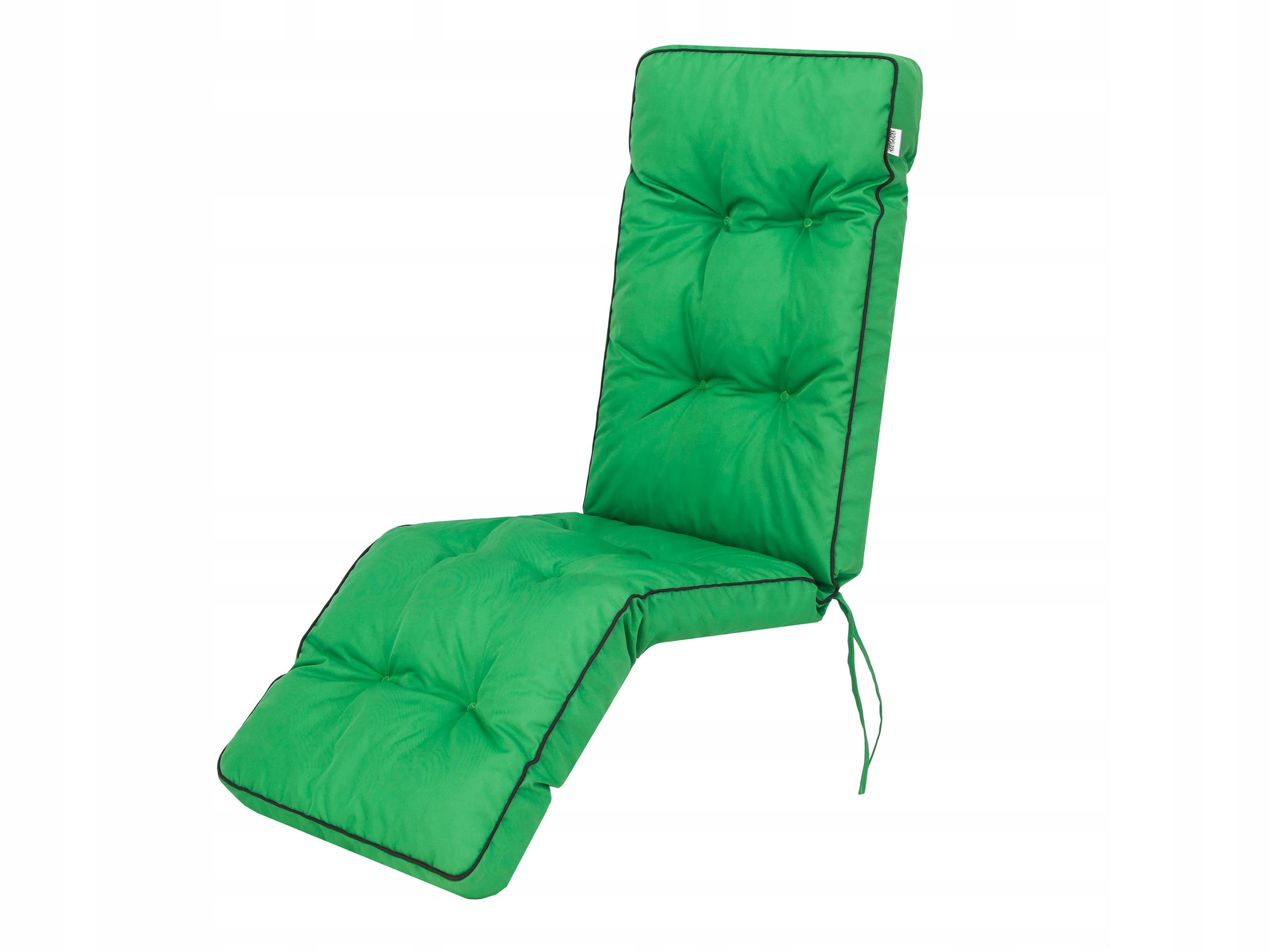 Polštář na zahradní židli s opěradlem, polštář na lehátko, voděodolný