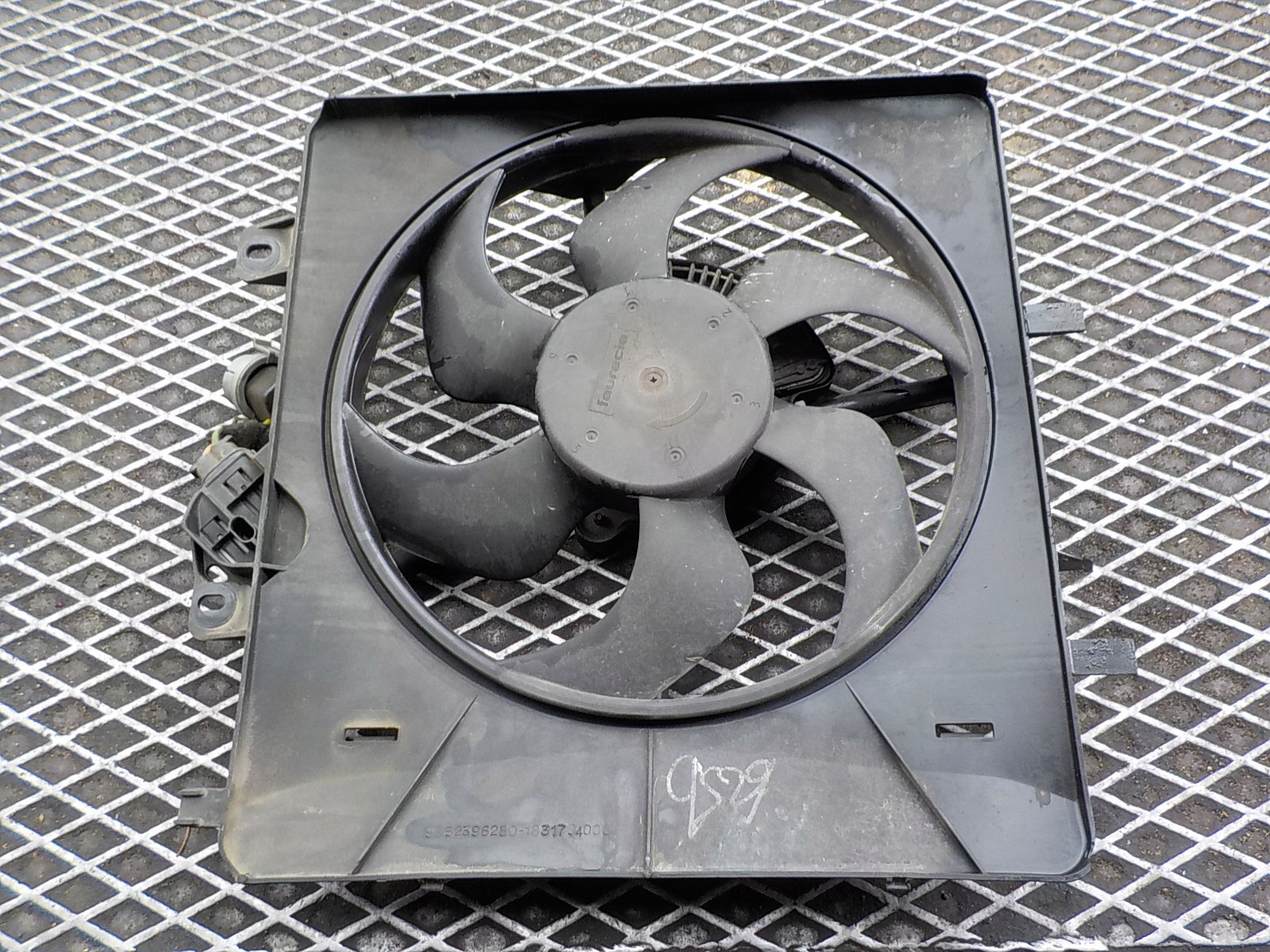 CITROEN C3 II 1.4 B originale ventola modulo radiatore 9652396280