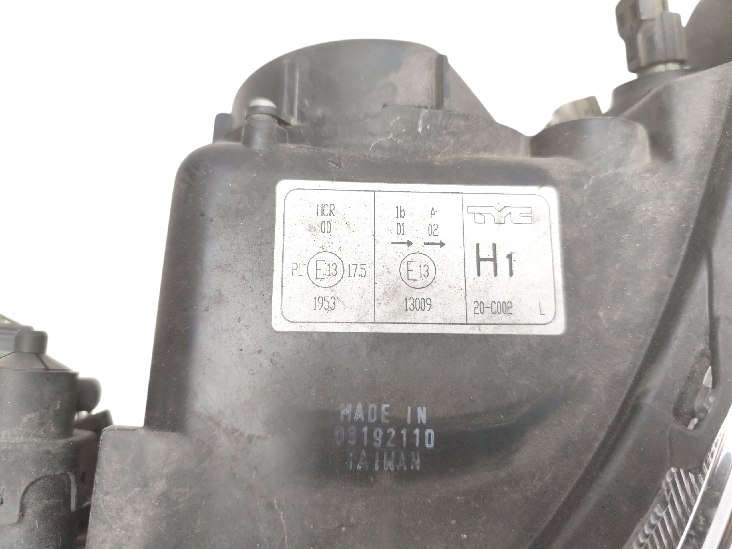 light left front HONDA ACCORD VII (2002-2005) 2.2 and-CTDI 140KM