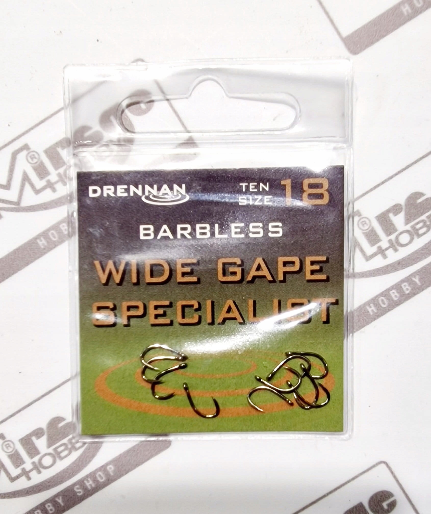 Drennan Haczyki Wide Gape Specialist #18 (op. 10sz