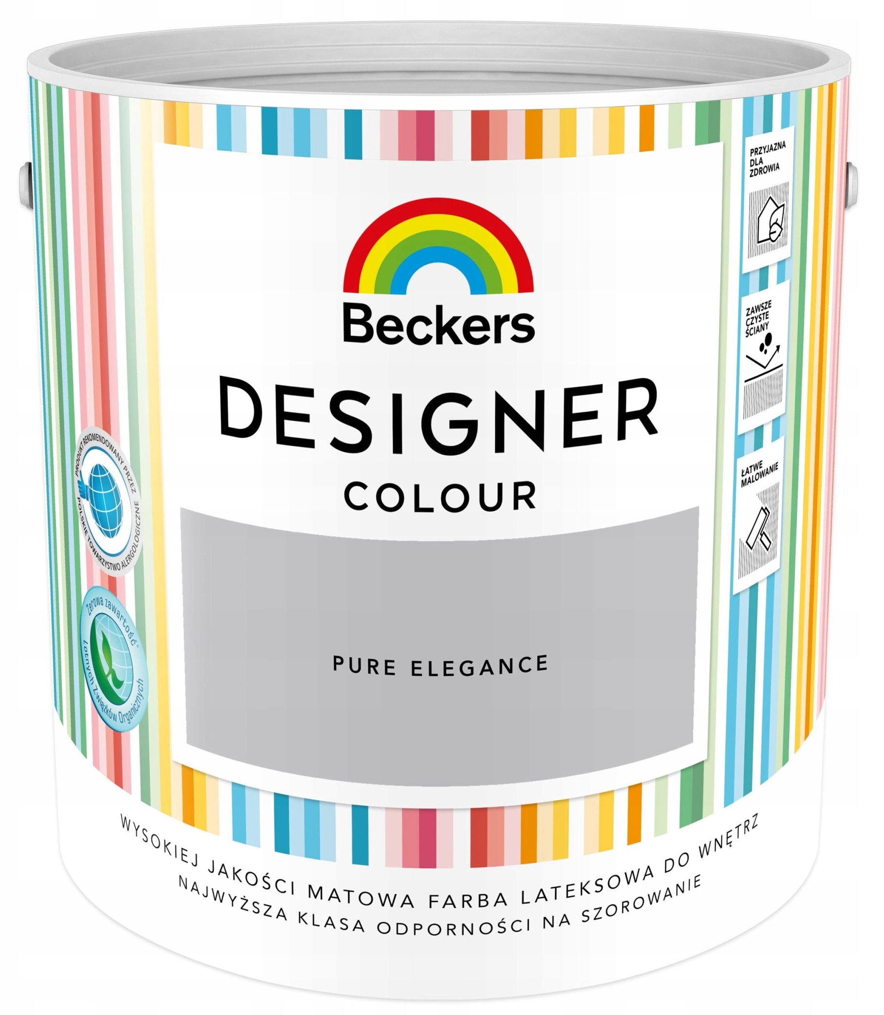 Beckers Designer Color 2,5L Matná Čistá Elegance