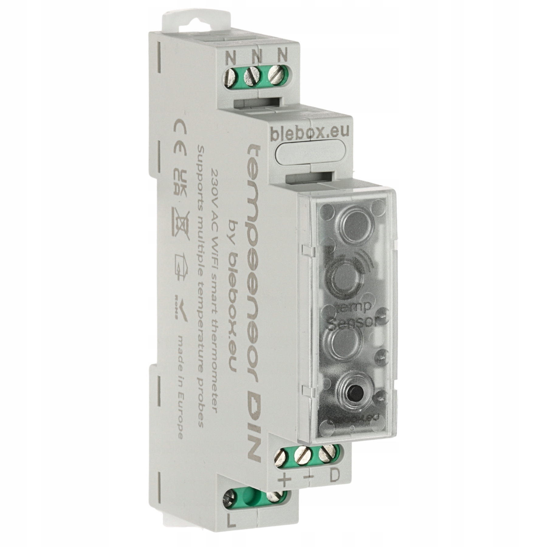 Snímač Teploty Temp-sensor-din/blebox Wi-Fi BleBox