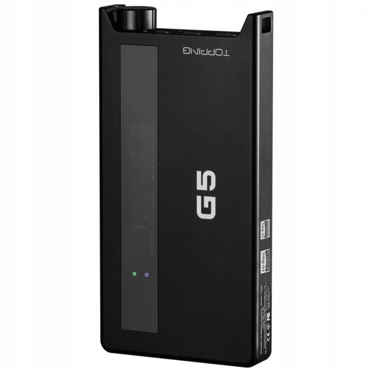 Topping G5 Srebrny DAC z Wzmacniaczem Kolor dominujący srebrny/szary