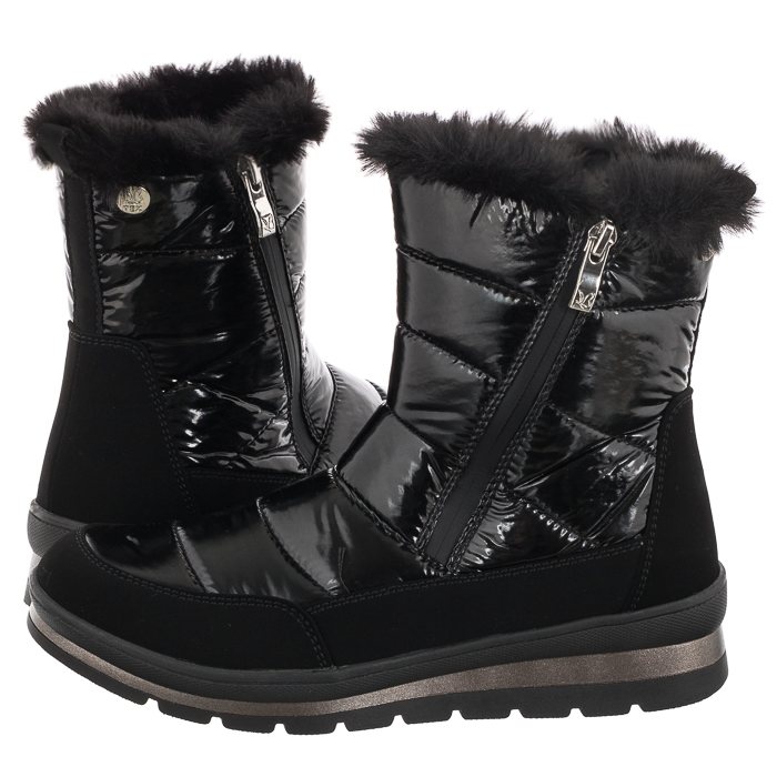 Dámské zimní boty Caprice černé 9-26433-41 Black