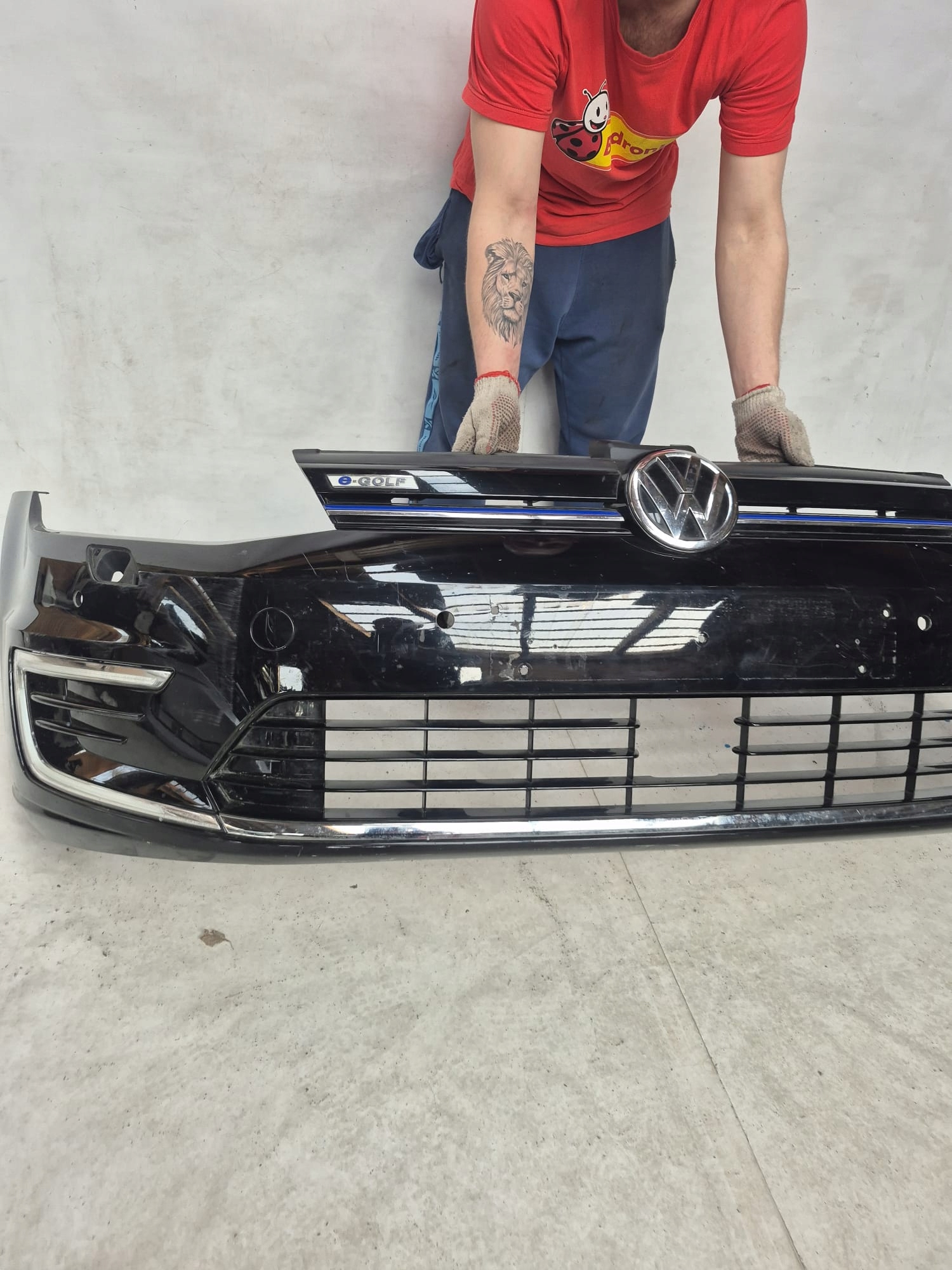 VW E-GOLF LIFT 16-19 bumper front front washer PDC