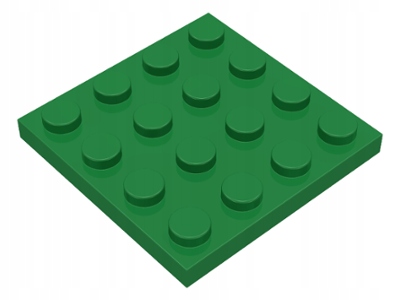 

Lego 3031 płytka plate 4x4 zielony 1 szt N