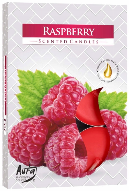 

Podgrzewacze zapachowe Bispol Malina 6szt