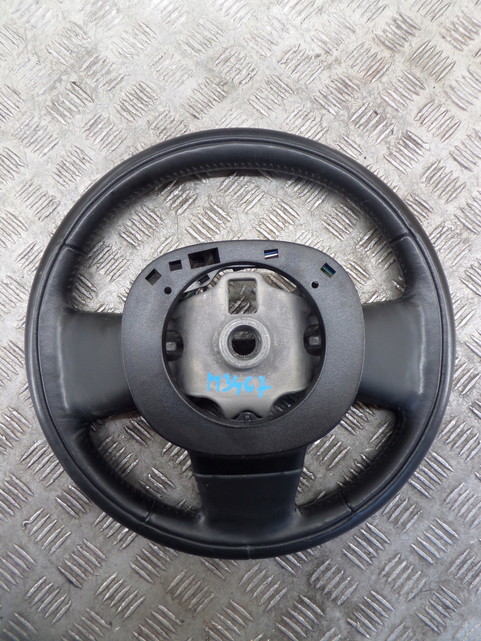 lenkrad Leder MULTIFUNKCJA FIAT 500L 12