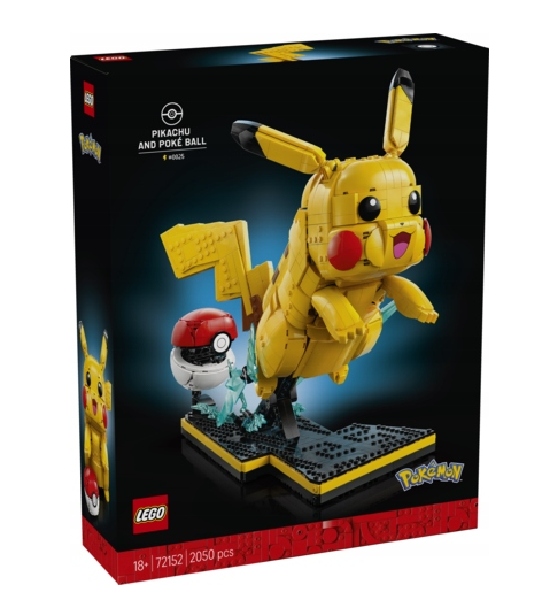 Lego 72152 Pokémon – Pikachu A Pokeball