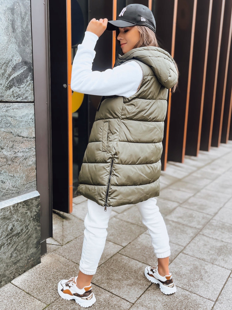 PIKOWANA KAMIZELKA DAMSKA Z KAPTUREM roz. L Rozmiar L