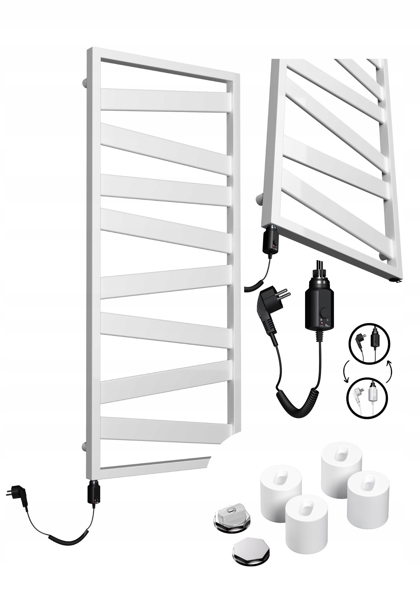 Elektrický ohrievač Lima-R 1610/540 Biely mat ohrievač