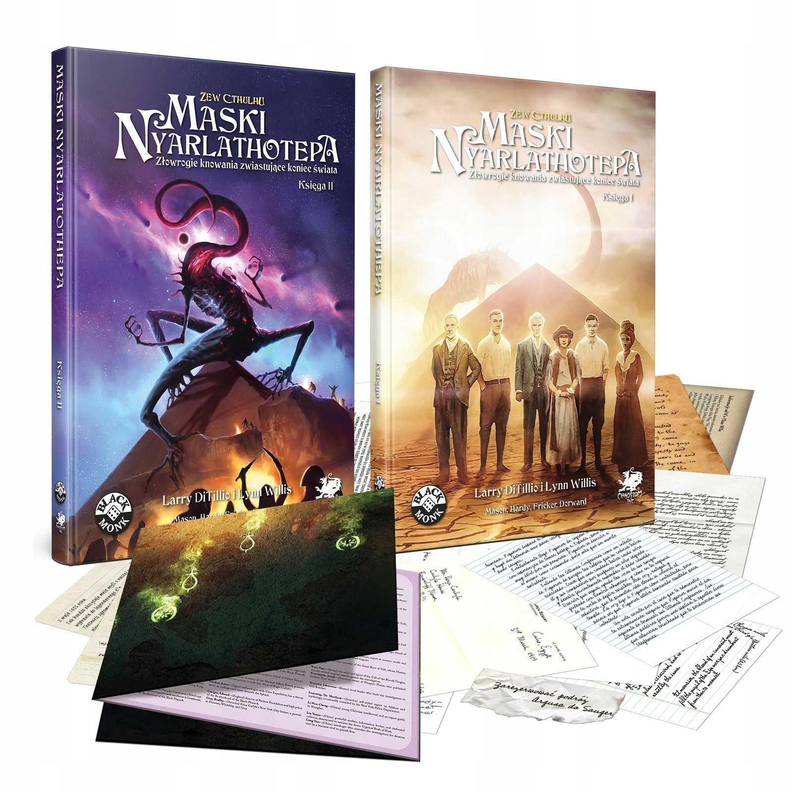 Maski Nyarlathotepa Kampania Zew Cthulhu 7 ed.