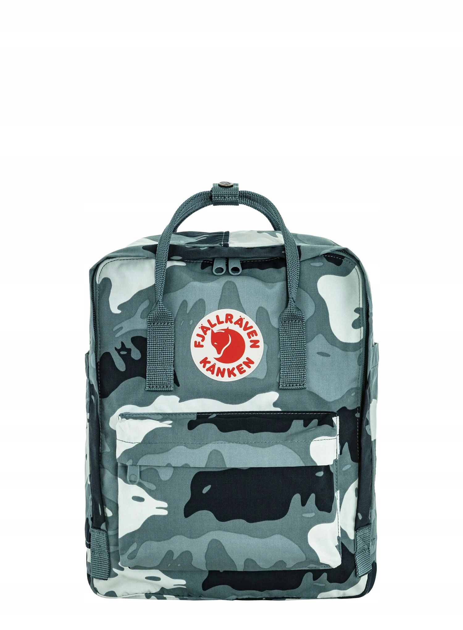 Batoh Fjallraven Kanken Graphics nimbus blue/hidden animals