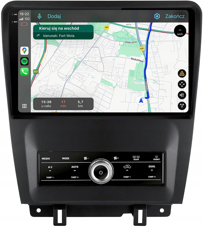 Ford Mustang Rádio Navigace Android Carplay Mapy 12GB/256GB UIS7870 2K