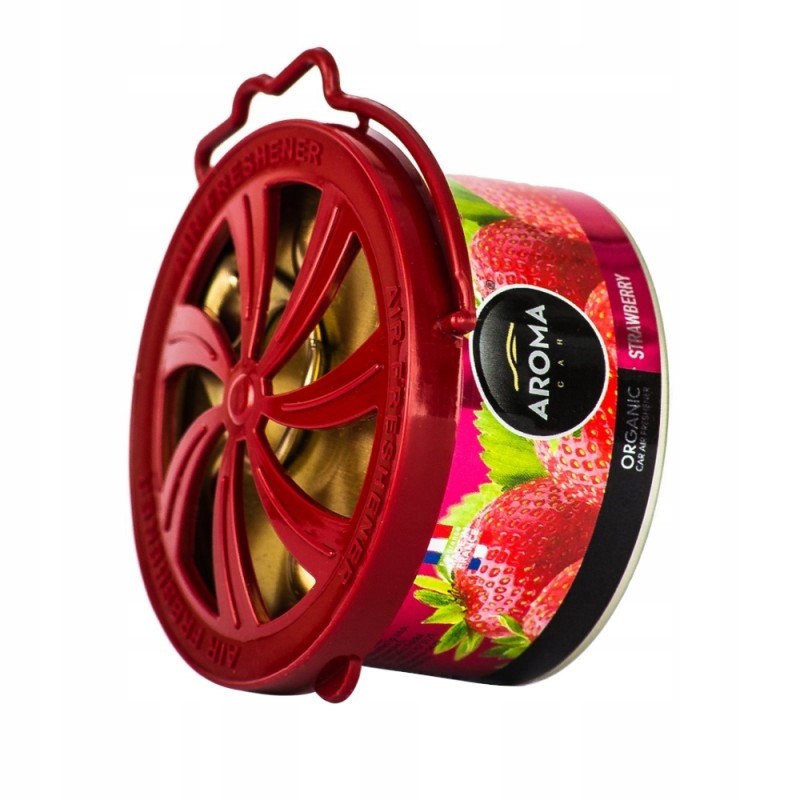 

Aroma Car Organic Truskawka zapach samochodowy