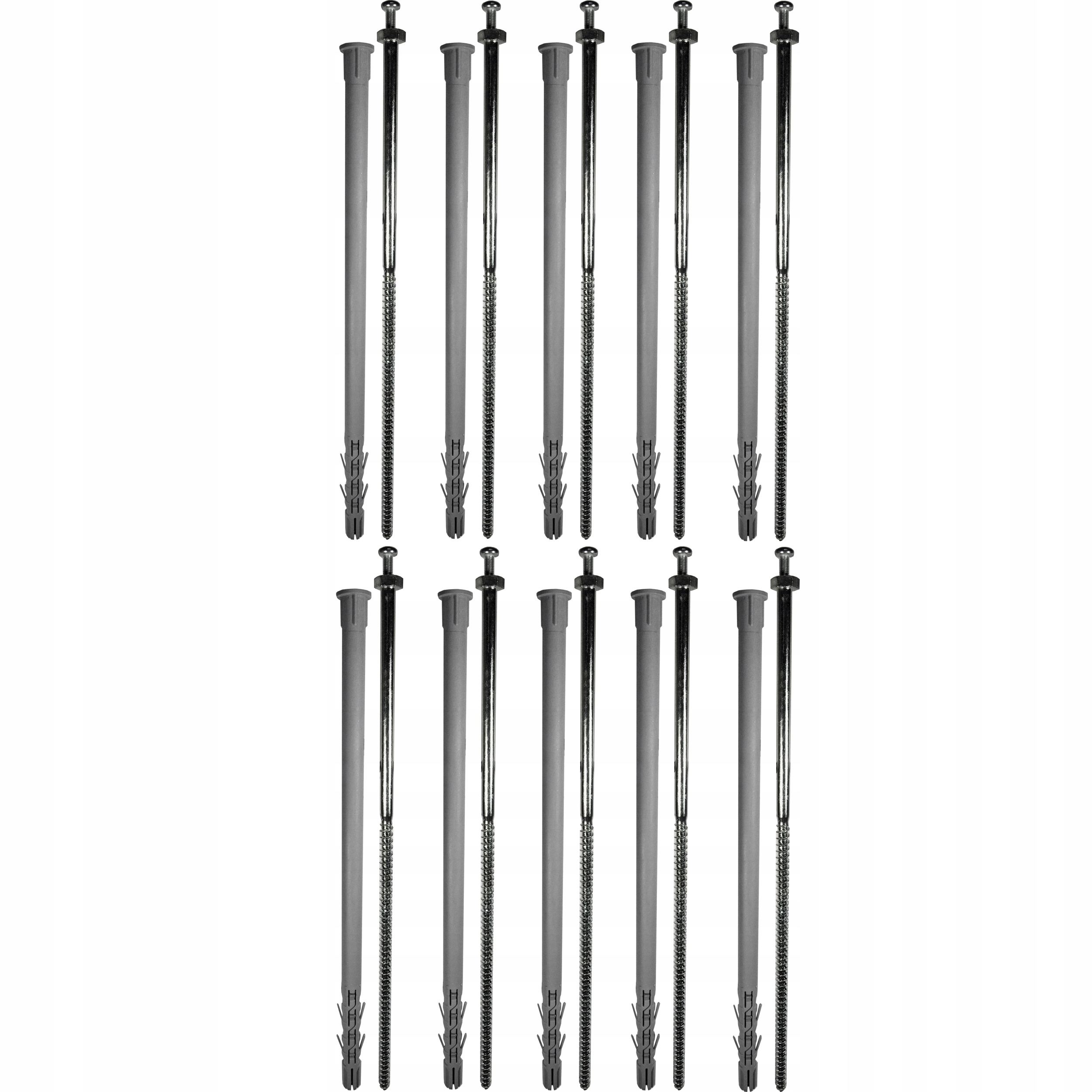 Ebz 12x300 M5 kołek rozporowy Ebolt montaż do muru przez styropian