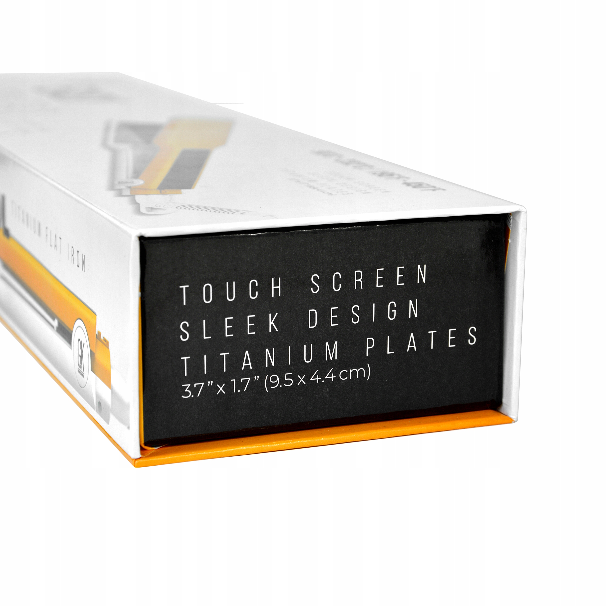 PROSTOWNICA TYTANOWA GLOBAL KERATIN GKHAIR EASY Opakowanie kartonik