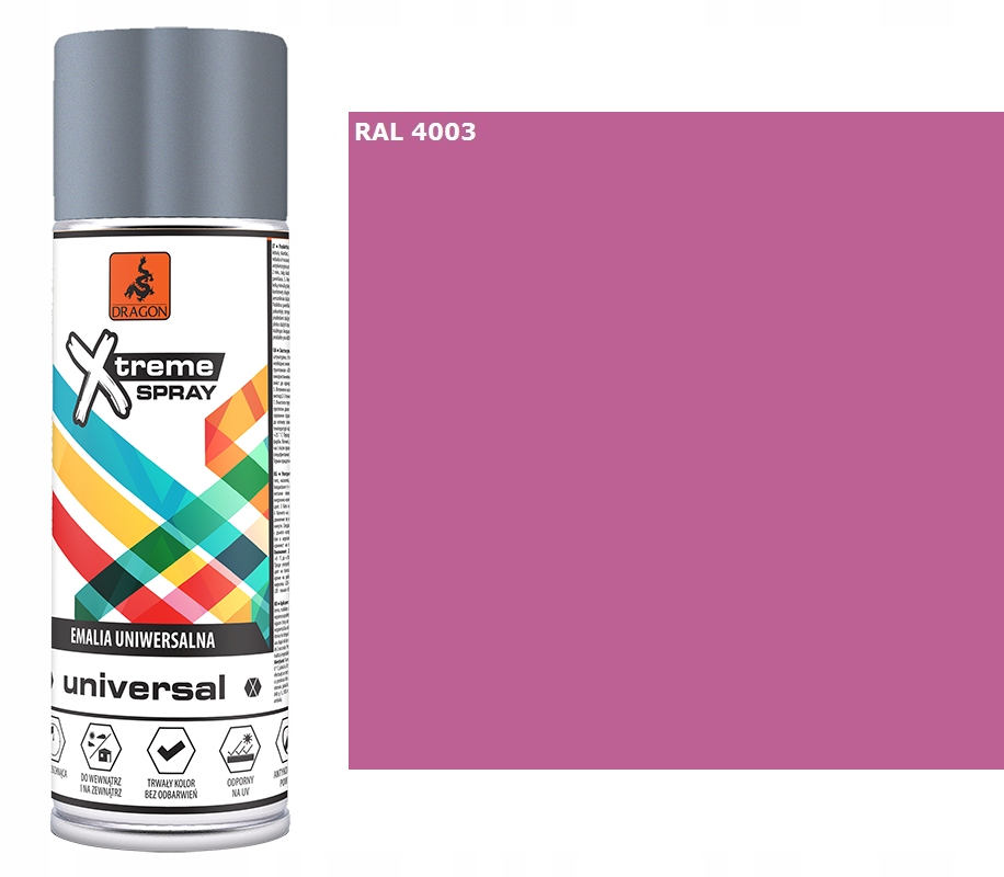 Emalia Farba SUPER SPRAY 400ml FIOLET JASNY 4003